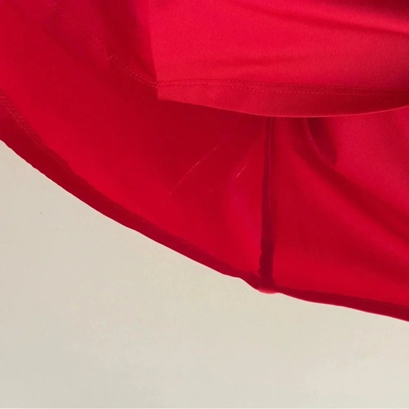 Karen Millen red silk blouse sleeveless size 2 party career - Picture 8 of 10